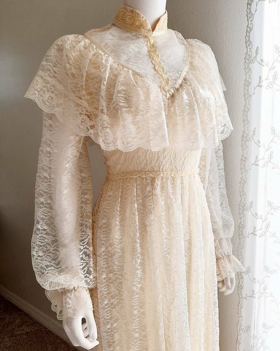 Vintage Victorian Style Romantic Lace Prairie Cott