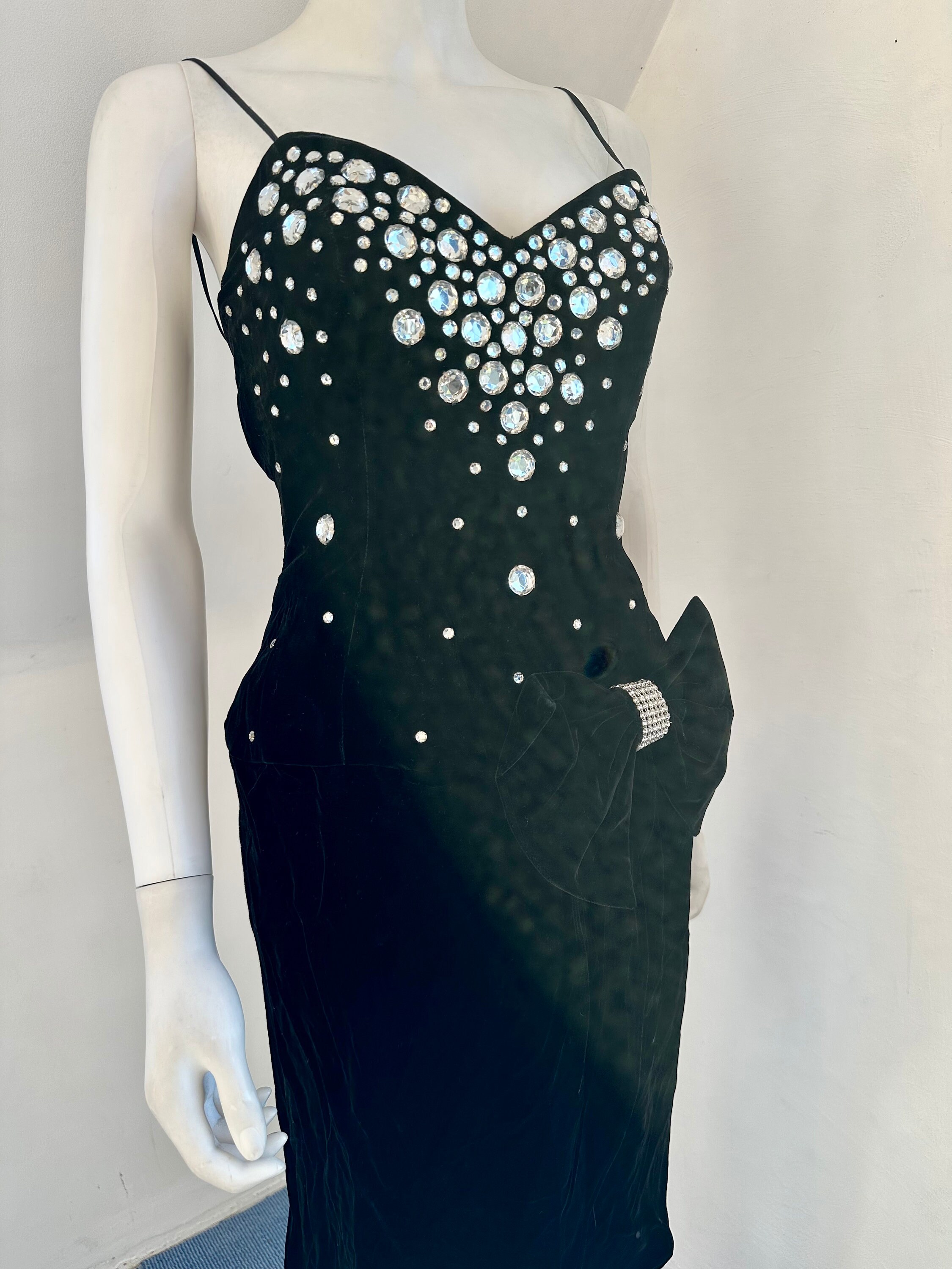 Lillie rubin black dress cheap