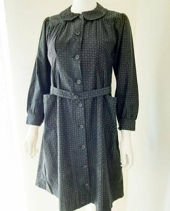 Vintage French Workwear Calico Farmhouse Chore Wor