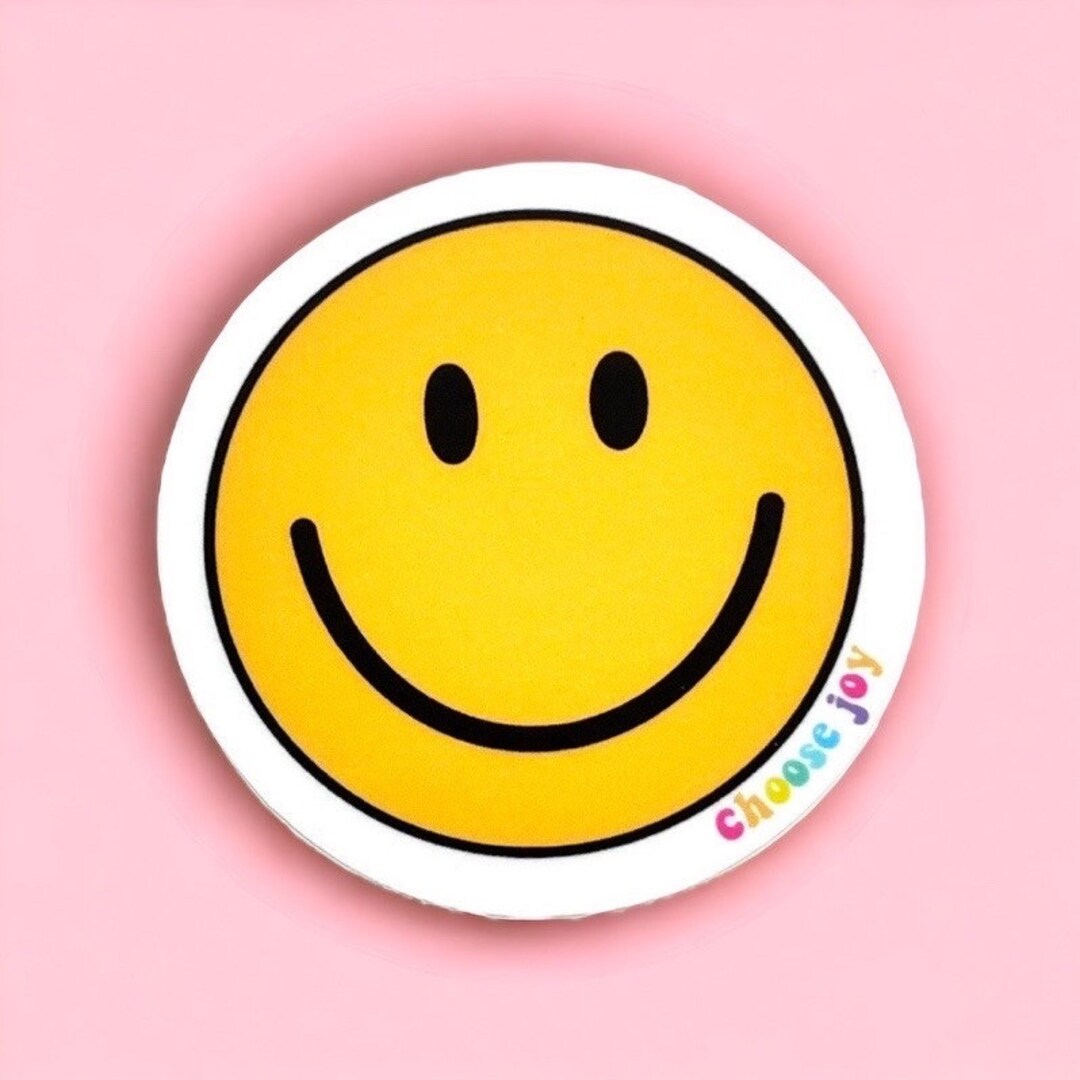 Smile Face Stickers 1 Inch Happy Face Reward Stickers Circle Dots Labels Visual