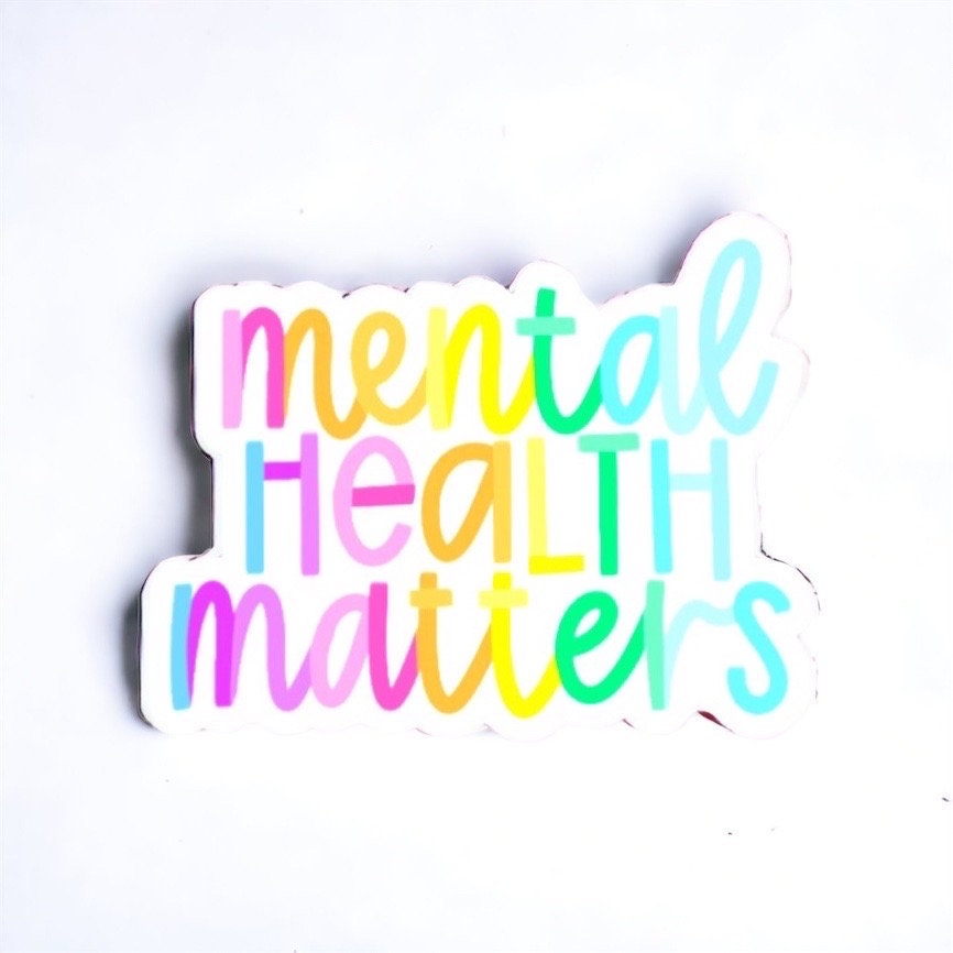 Mental Health Matters Stickers for Kindle, Teenage Girl Gifts ...