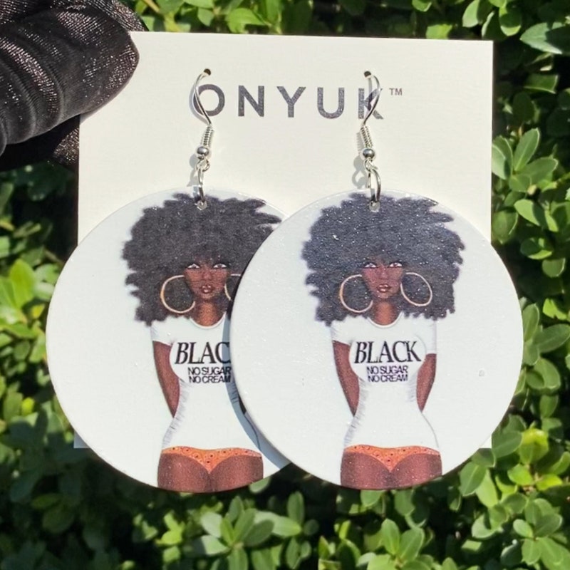 Afro Earrings - Etsy
