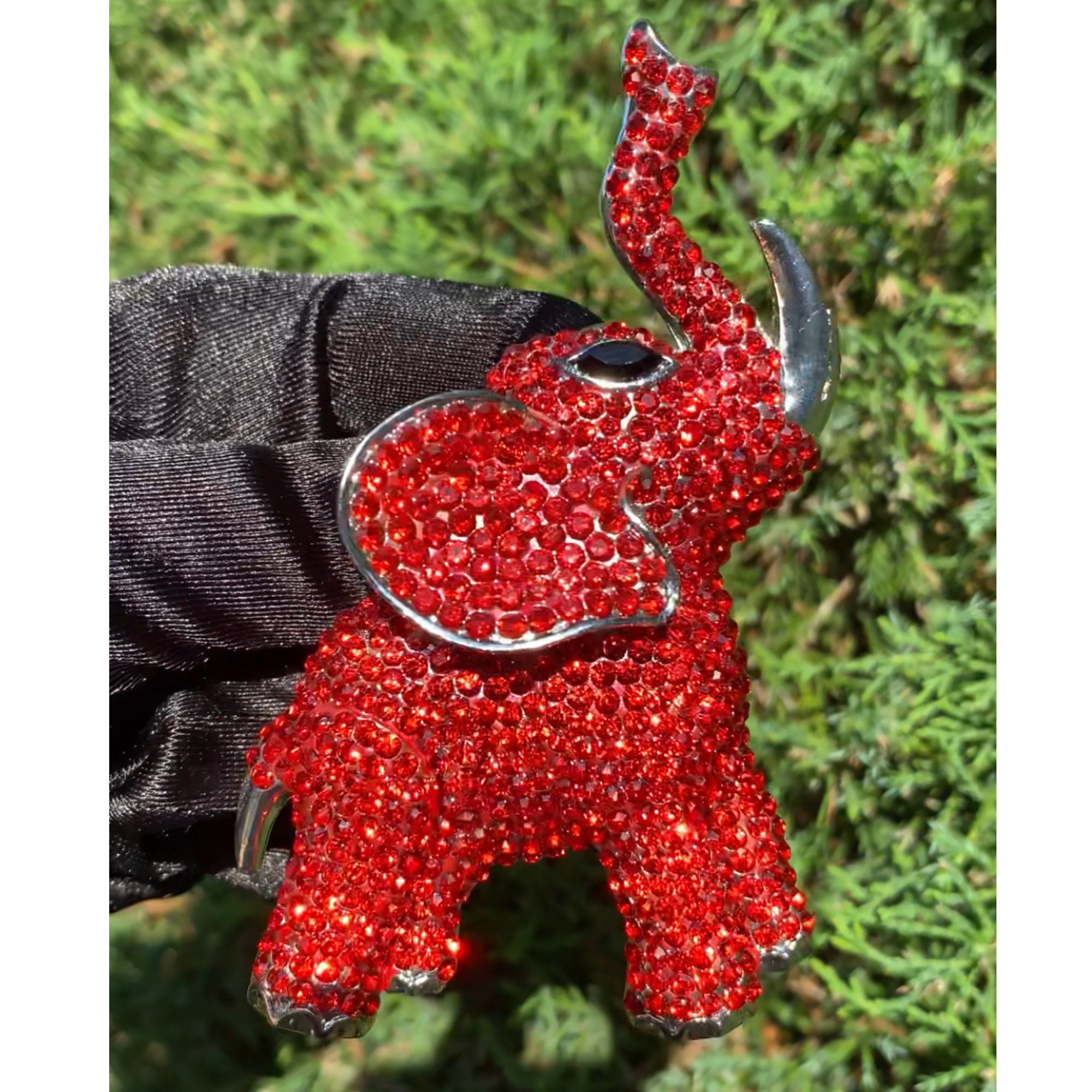 Delta Sigma Theta Elephant Brooch, Christmas Jewelry Gift for Her ...