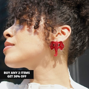 Delta Sigma Theta Elephant Earrings, Ethnic Earrings, Sorority Earrings, Statement Earrings, Gift for Soror, Mother's Day Gift