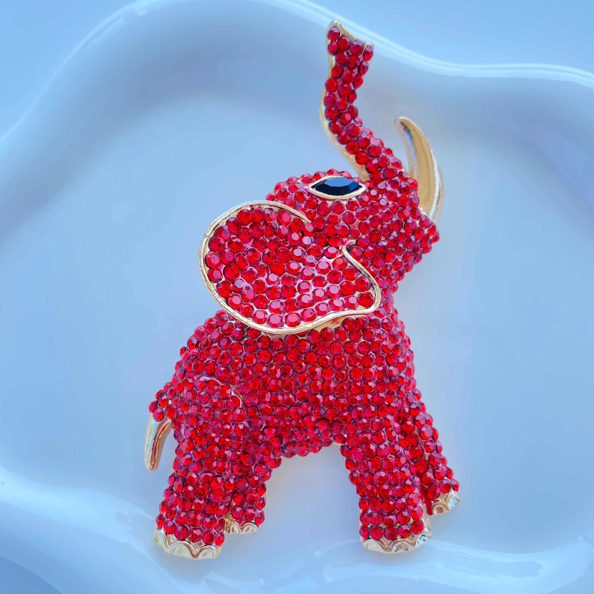 Delta Sigma Theta Elephant Brooch, Gift for Her, Sorority Brooch, Gift ...