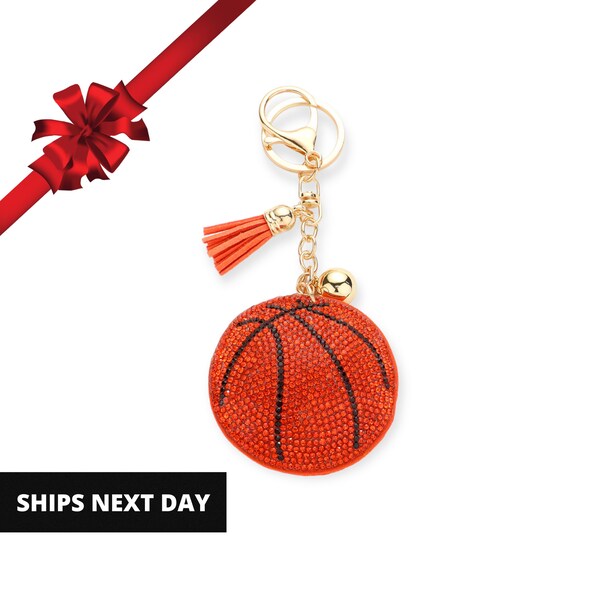Basketball Keychain Etsy