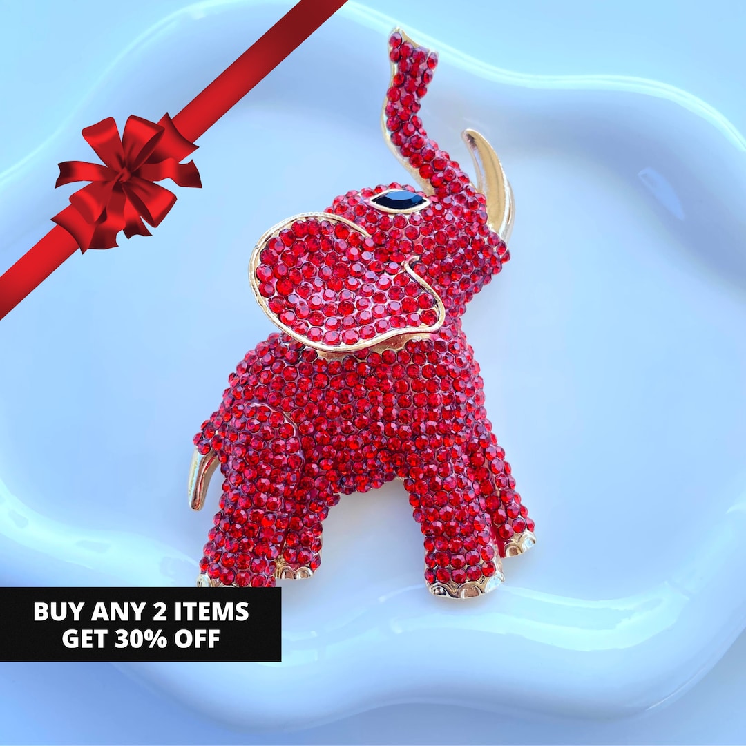 Delta Sigma Theta Elephant Brooch, Gift for Her, Sorority Brooch, Gift ...
