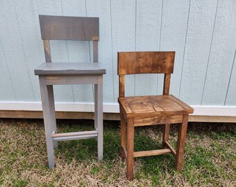 Hidden Compartment chair (foam insert Now available on my shop!) (handmade in the USA)