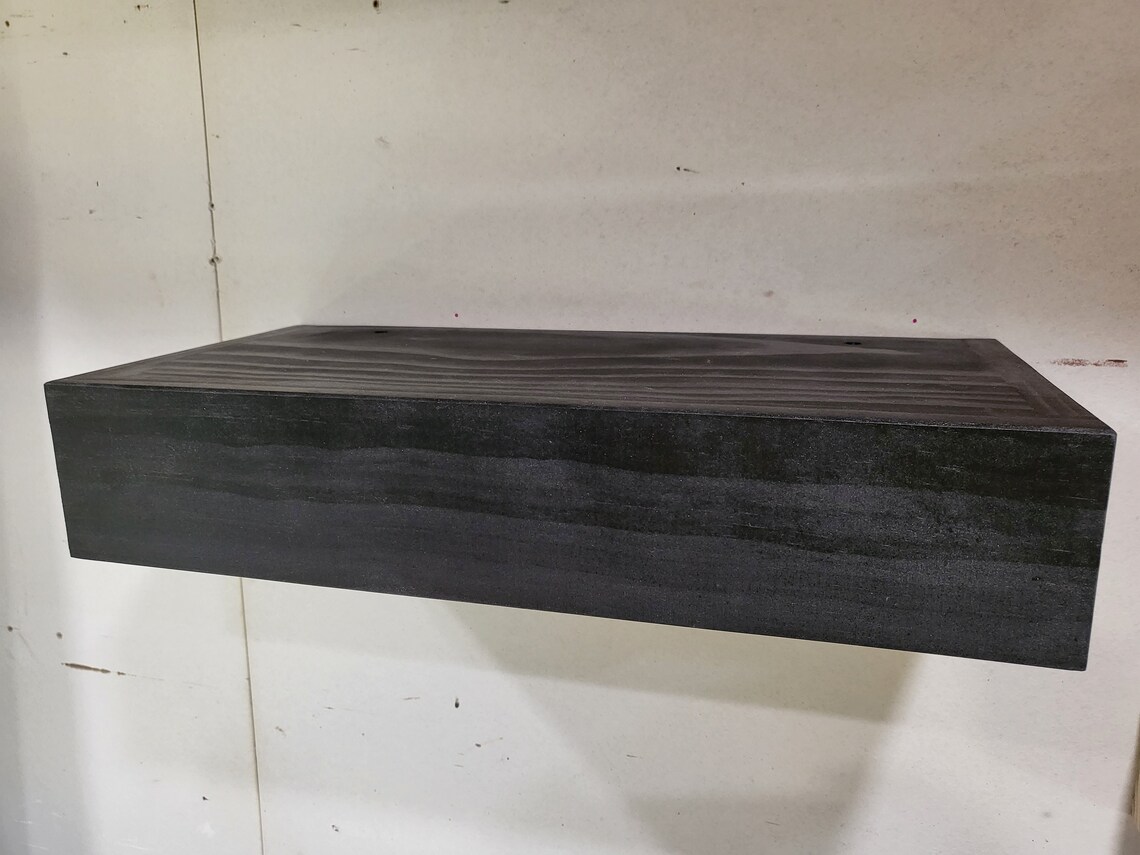 Floating Shelf up to 36in With RFID Locking Compartment made - Etsy