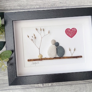 13.13 Jahre 39.39 Jahre Spitze Hochzeitstag Kieselstein Bild 13 39 Jahrestag Ehepaar Geschenk Personalisiertes Geschenk