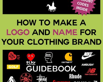 Clothing Brand Logo & Name Guide eBook (PDF)