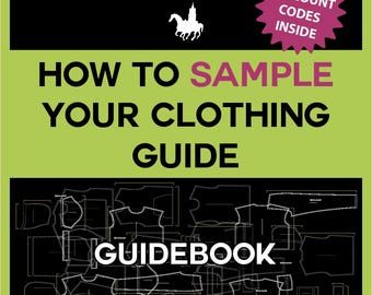 Clothing Sampling Guide: Create Accurate Techpacks (PDF eBook)