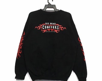 【GRAVER】24SS★ OF Big Bear Sweatshirt Big OF Bear Embroidered Hoodie - GRAVER | 60% - Asian