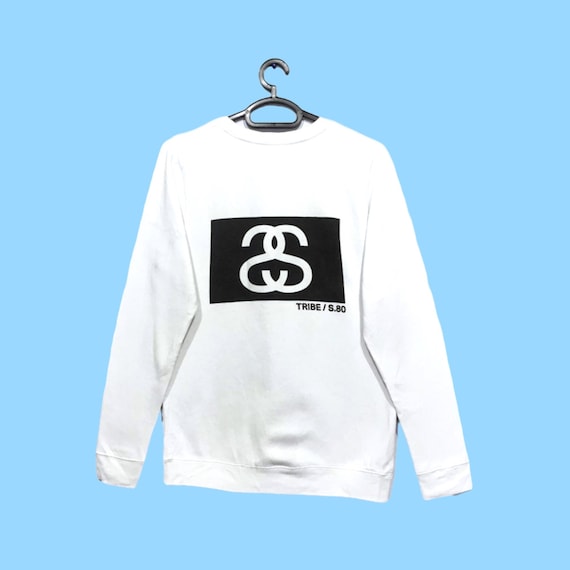 Vintage Stussy Big Logo Sweatshirt - Etsy