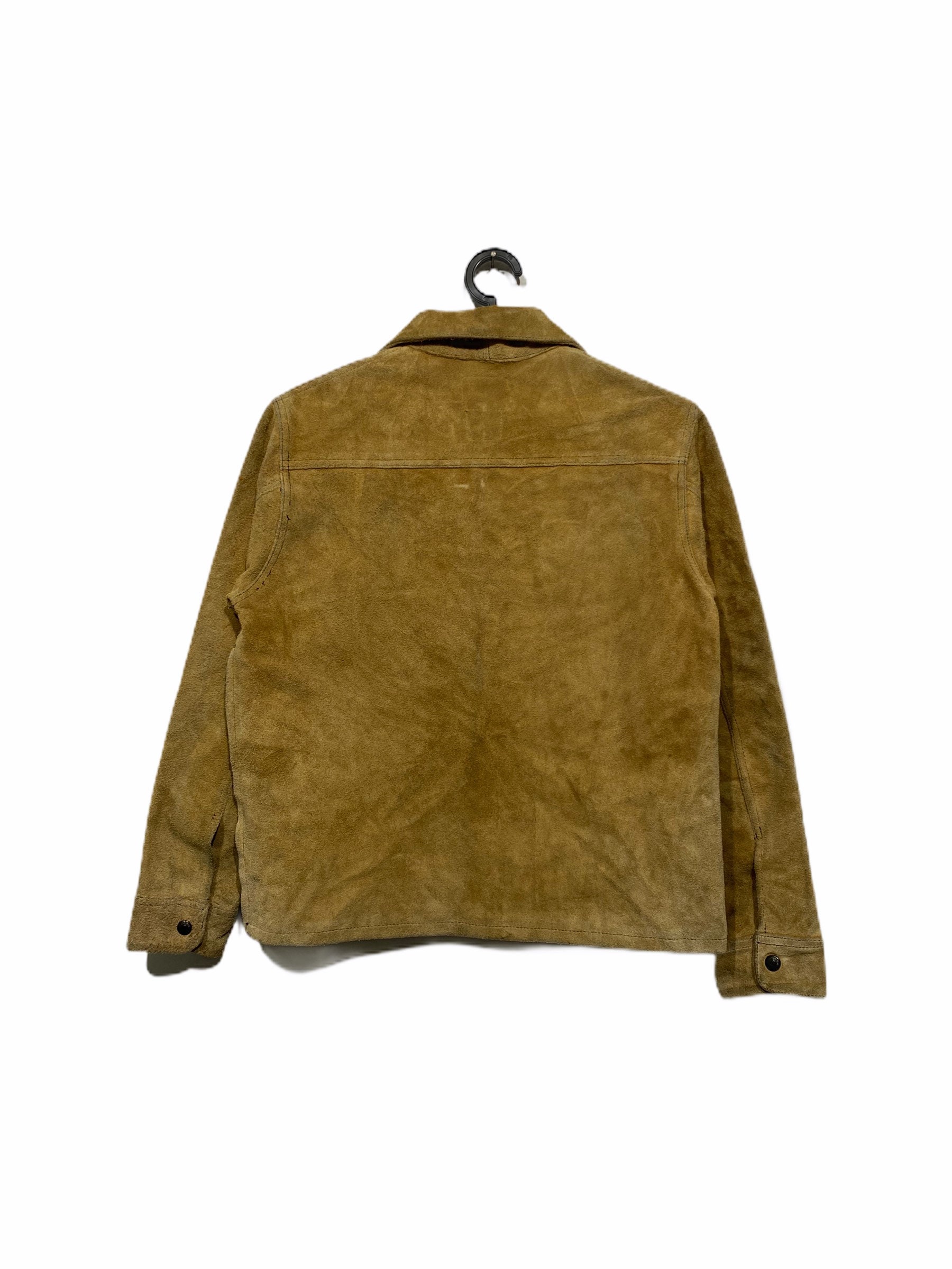 Vintage Sugar Cane X Style Eyes & Co Full Leather Pullover Jacket