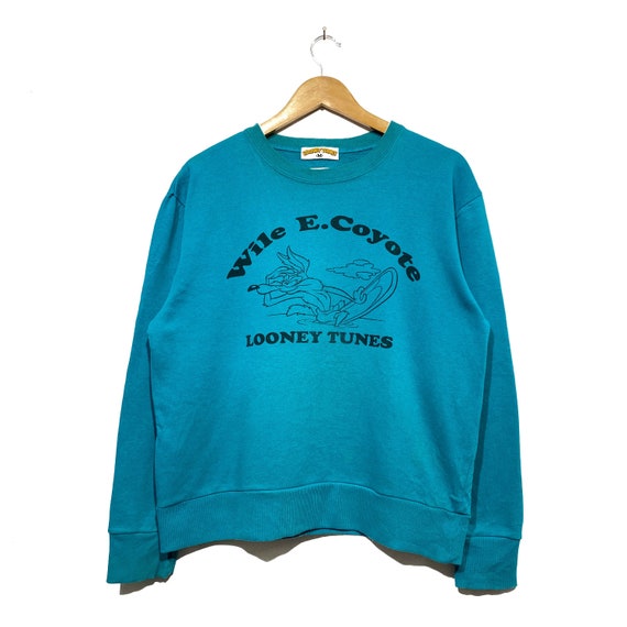 Vintage Looney tunes Wile e.cayote sweatshirt pull