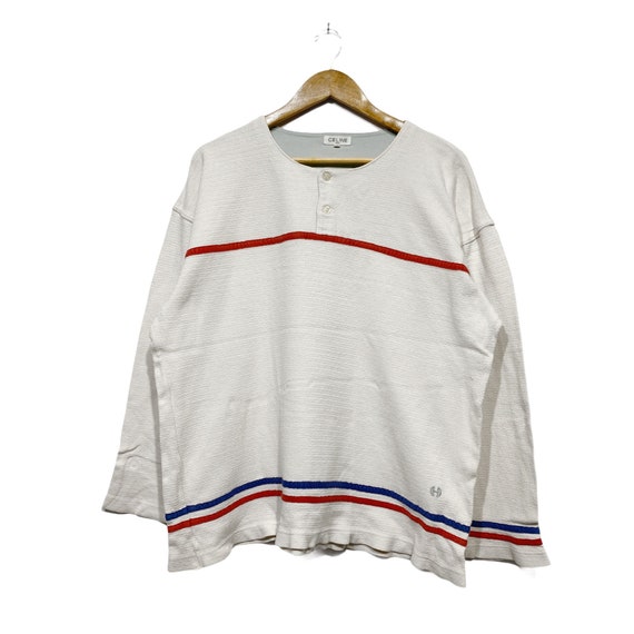 Vintage Celine women Blouse Shirt