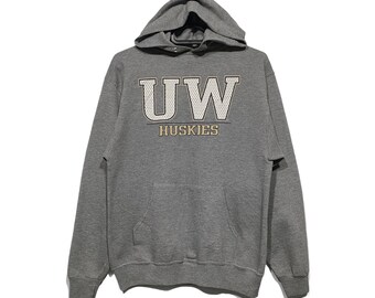 Nike HUSKIES Washington university スウェット Vintage Washington Huskies Gray Nike Team Sweatshirt Size Medium
