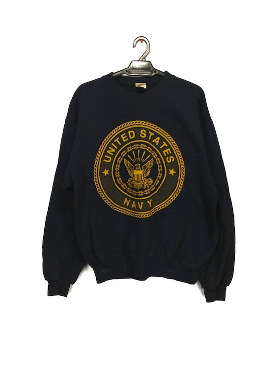 United States Navy pullover sweatshirt Big logo w… - image 1