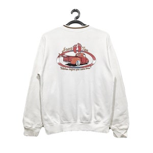 Vintage Hang Ten surfboard sweatshirt