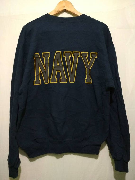 United States Navy pullover sweatshirt Big logo w… - image 3
