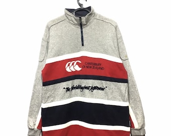 Vintage 90s canterbury of new zealand sweatshirt jumper