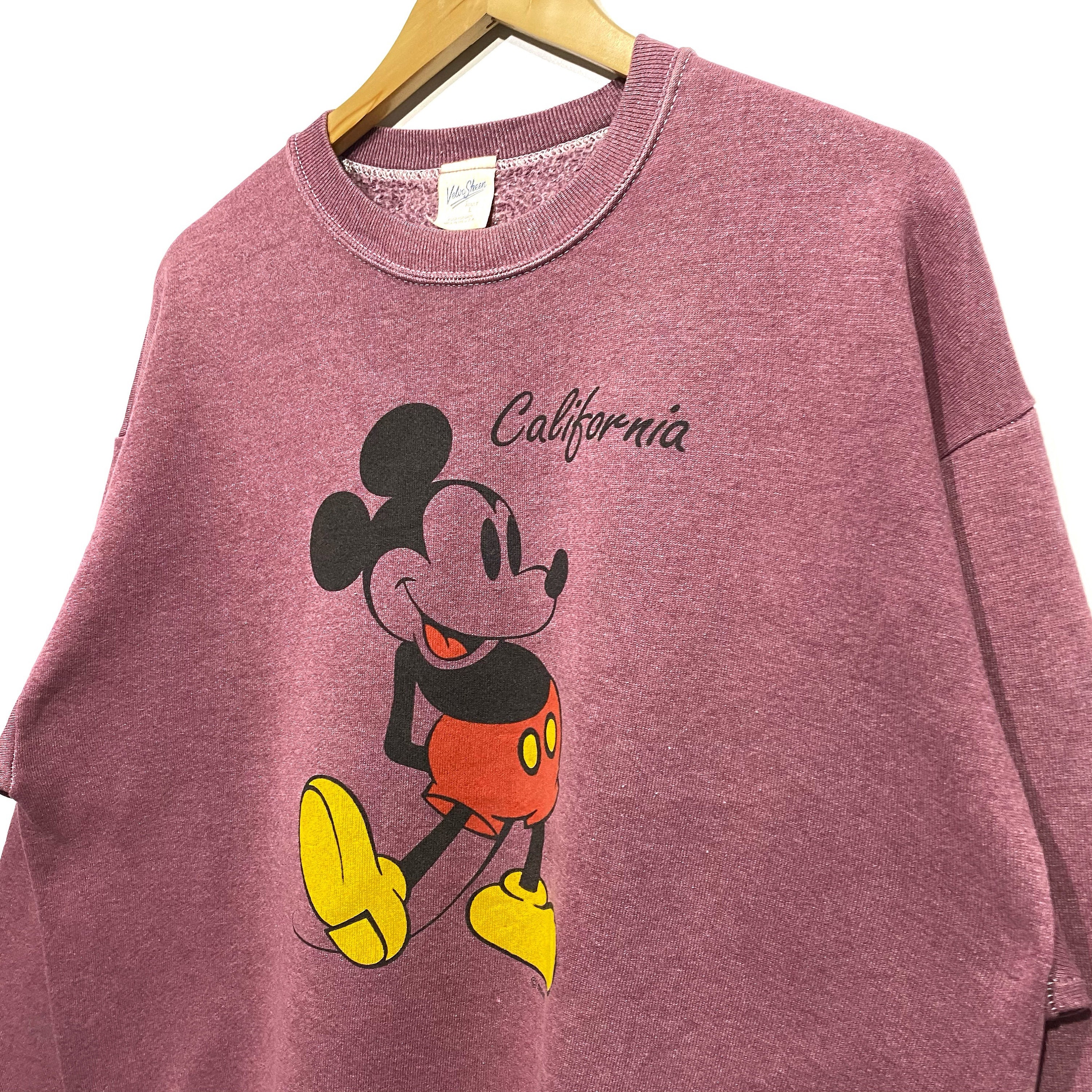 Vintage Mickey Mouse Sherry by Velva Sheen Sweatshirt - Etsy