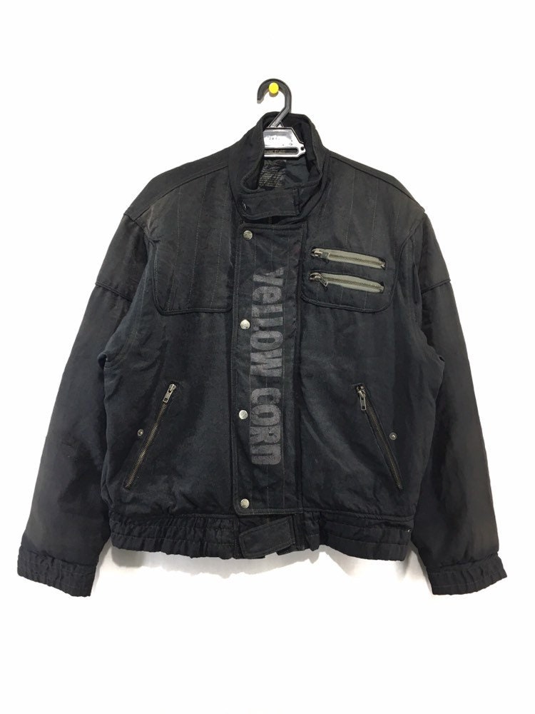 Vintage Yellow Corn Jacket Bikers Jacket - Etsy