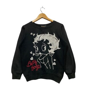 Vintage Betty Boop Women’s Sweatshirt Pullover Jumper