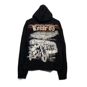 Vintage Route 66 American Chopper bike Sweatshirt