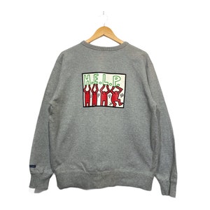 Series 2000 Keith Harring sweatshirt pullover jumper