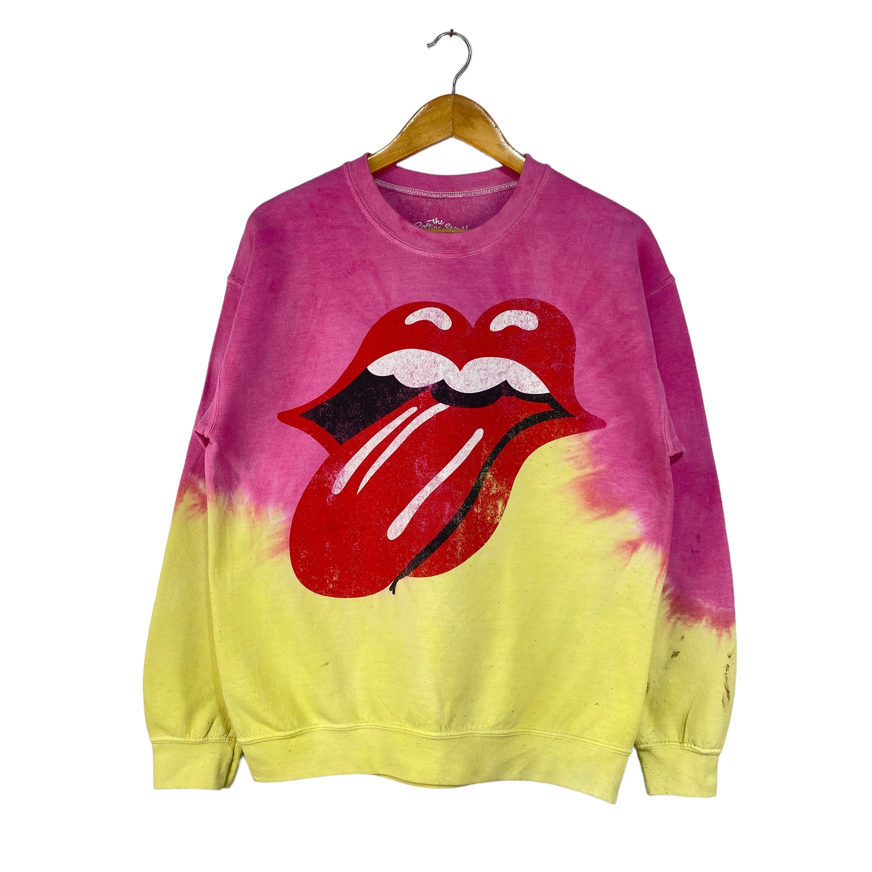 Used Rolling Stone Tye Die Womens Sweatshirt Pullover Jumper Etsy Australia