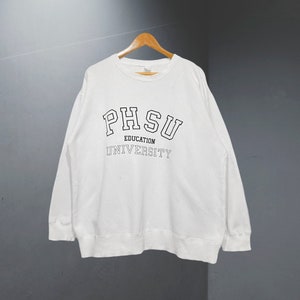 Vintage Ponce Health Sciences University (PHSU), Ponce School of Medicine & Health Sciences Sweatshirt Pullover Jumper