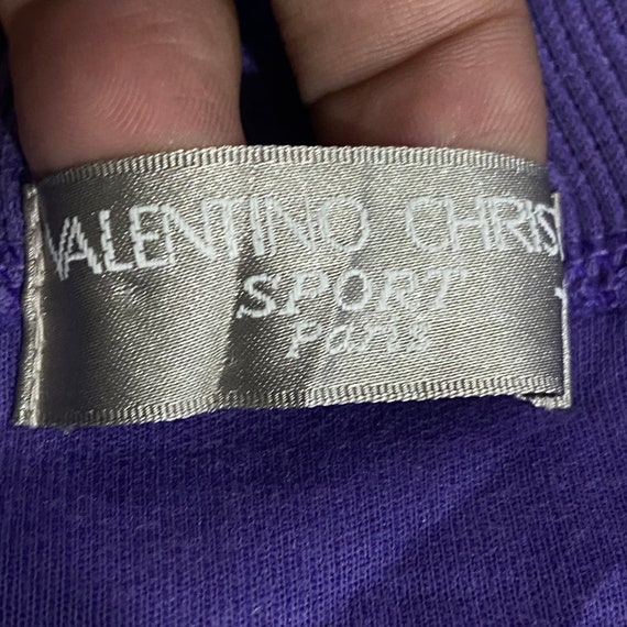 Vintage Valentino Christy Sport sweatshirt pullov… - image 6