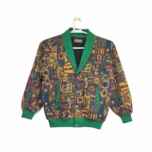 Vintage  Native Design New Comers made in japan jacket