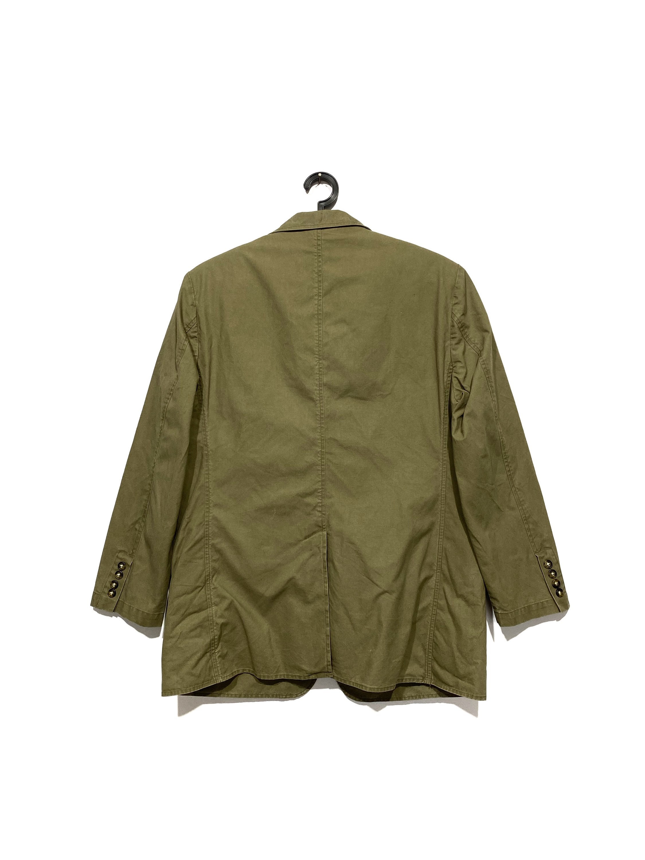 ll bean army green jacket