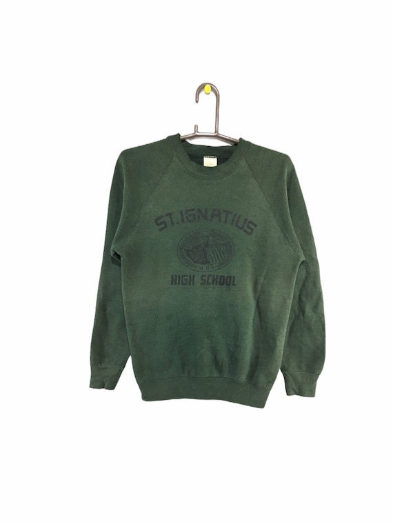 Vintage 80s St.Ignatus High School sweatshirt