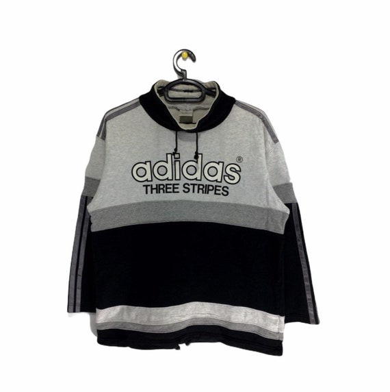 vintage adidas colour block sweatshirt