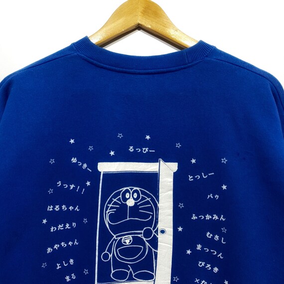 Vintage Doraemon sweatshirt pullover jumper - image 4