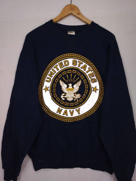 United States Navy pullover sweatshirt Big logo w… - image 7