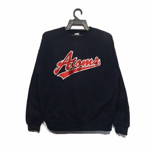 Vintage Atoms sweatshirt embroidery logo