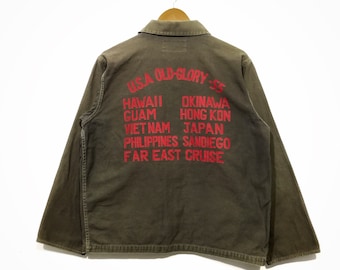 Vintage United States Army The Glory of Victory jacket green army
