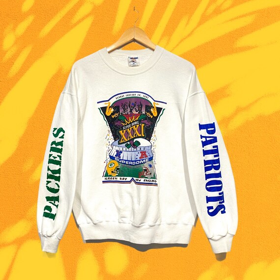Vintage 1997 Green Bay Packers Vs New England Patriots NFL