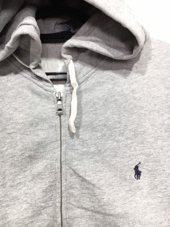 Vintage Polo Ralph Lauren Hoodie Full Zip Sweatshirt -  Singapore