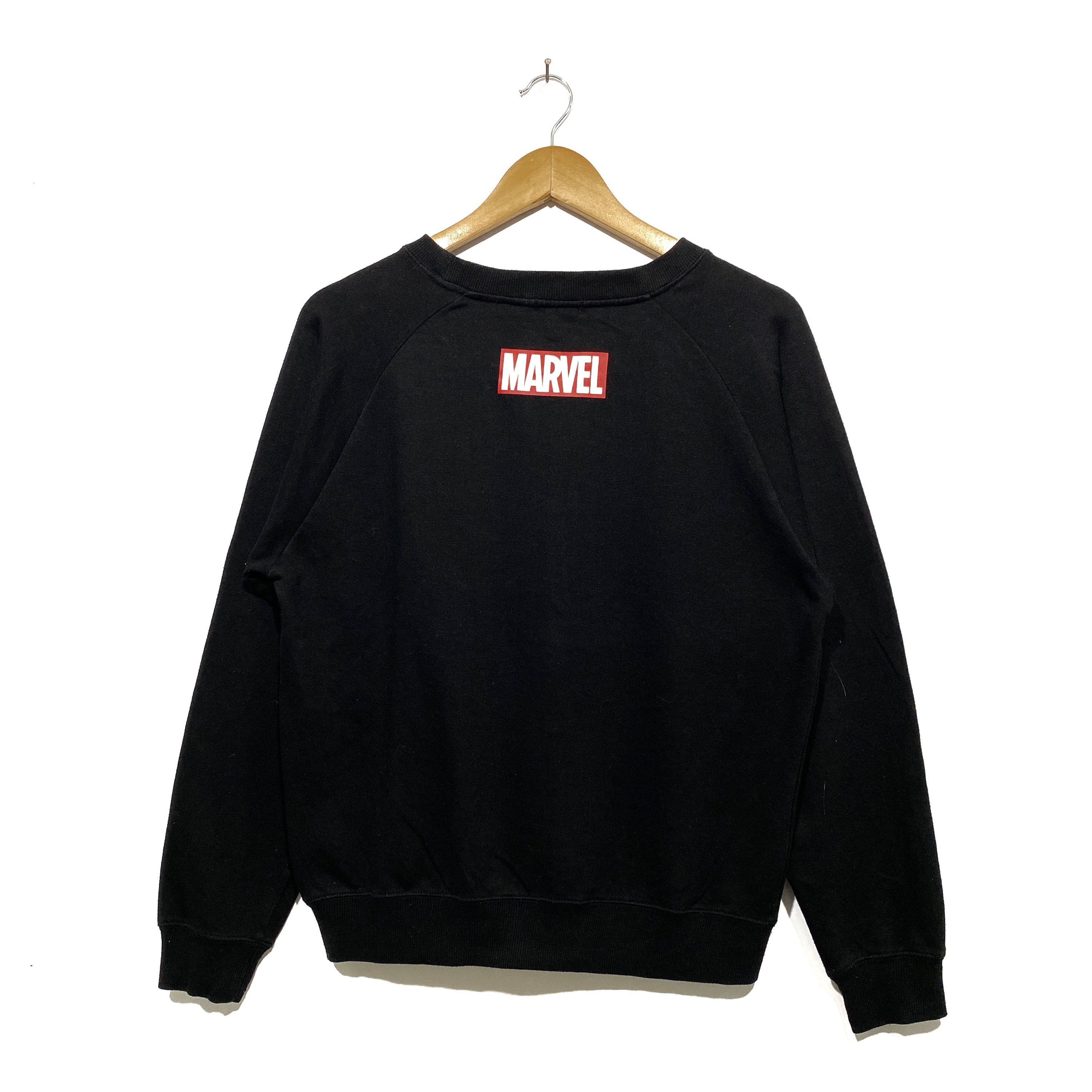 Vintage Marvel Box Logo Sweatshirt Pullover - Etsy
