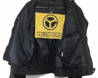 Vintage Yellow Corn Jacket Bikers Jacket - Etsy