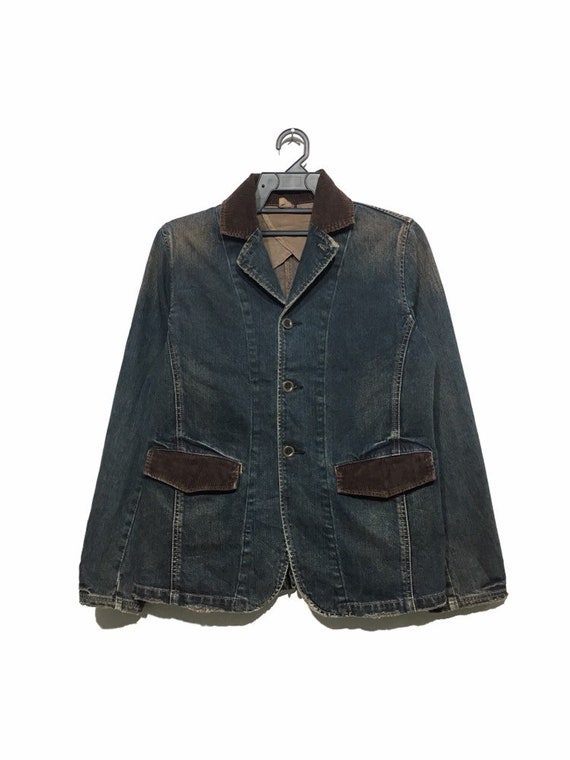 Vintage Johnbull Women Denim Jacket - Etsy