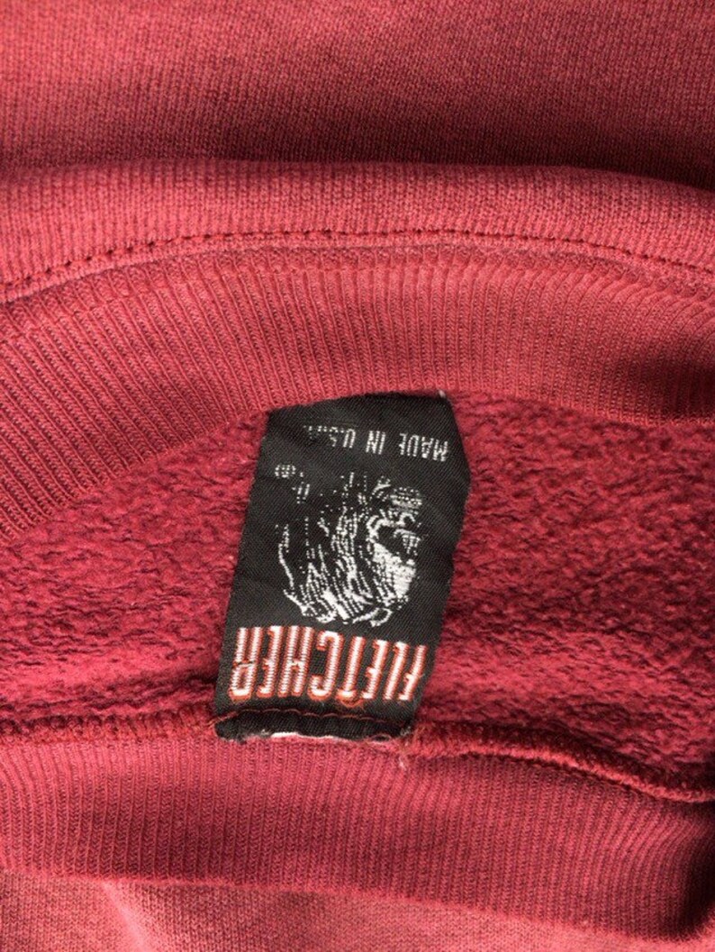 Vintage USA Christian Fletcher Skateboard Sweatshirt Etsy