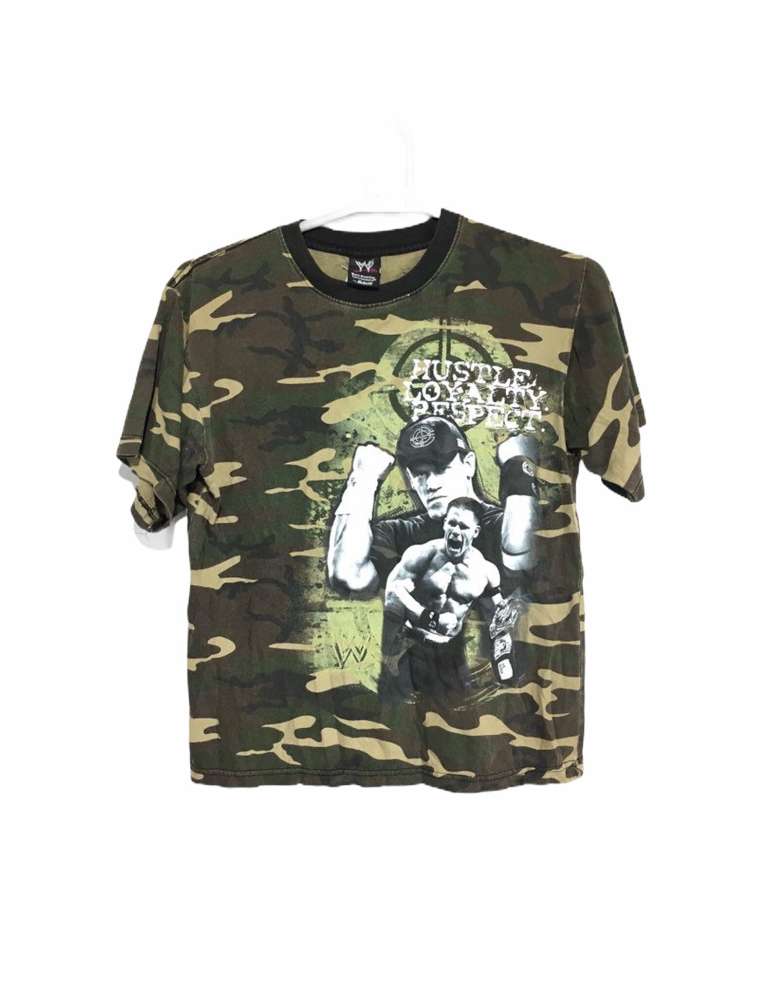 John Cena Army Camo WWE Shirt - Etsy India