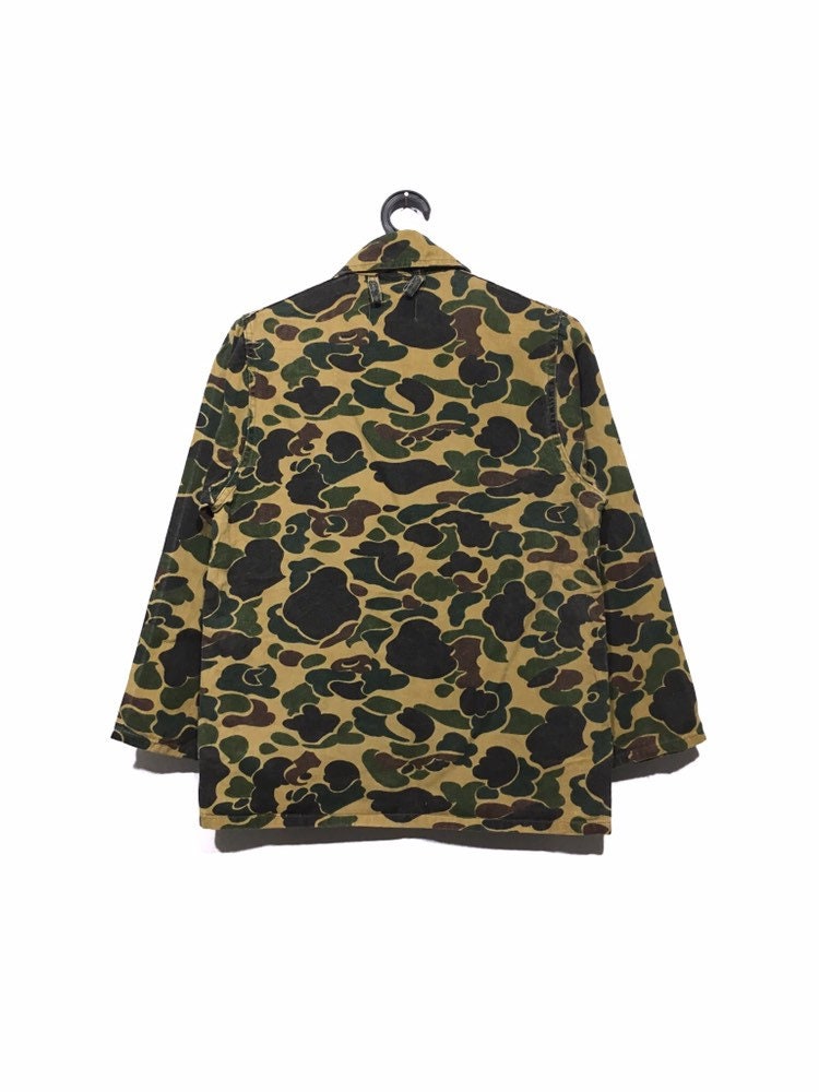 Vintage 70s USA Ranger Camouflage Hunting Work Wear Jacket - Etsy